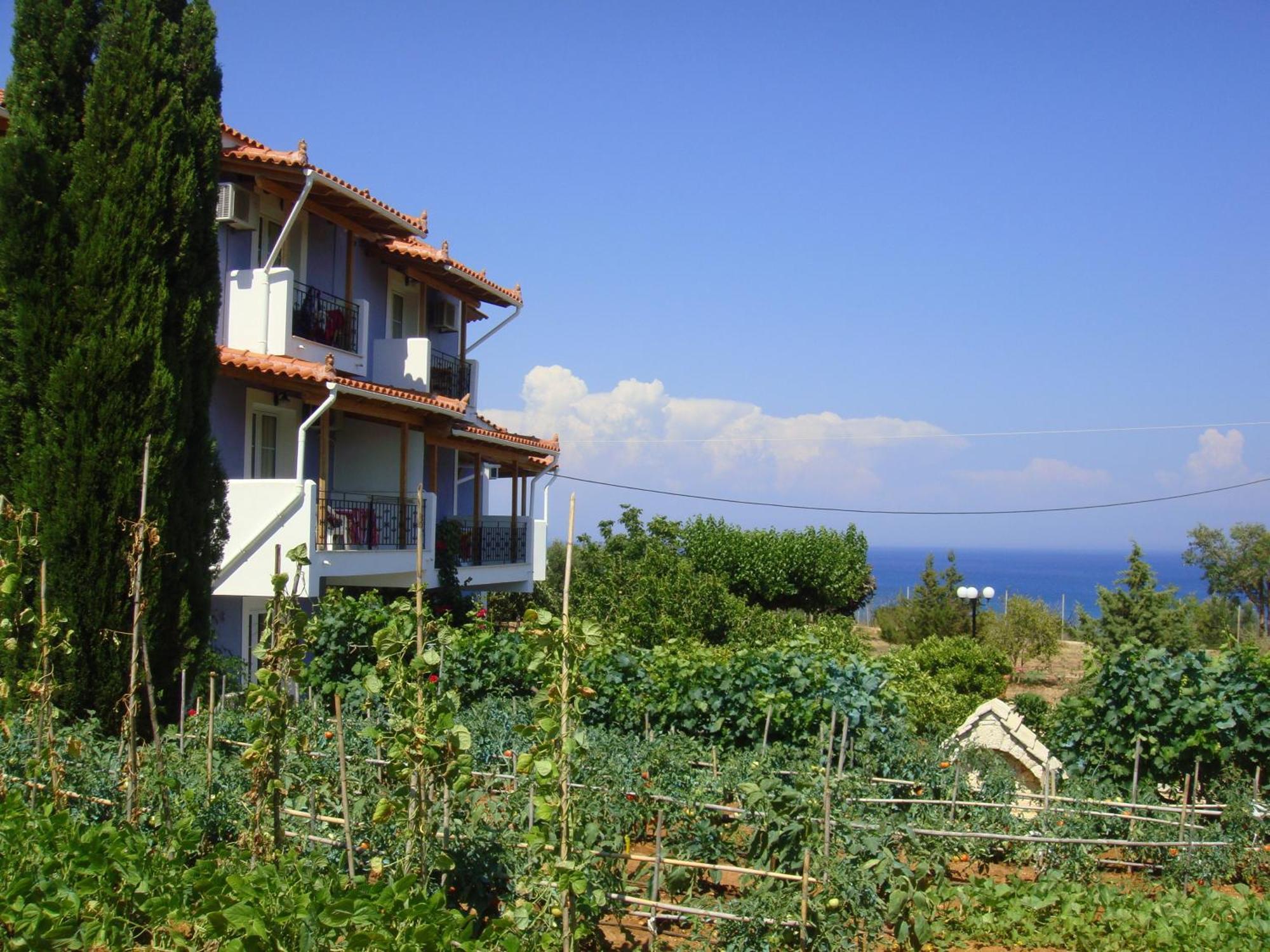 Villa Eliza Skala  Luaran gambar